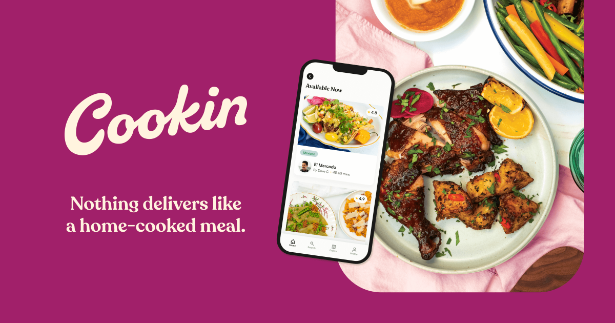 Cookin - The homemade food delivery marketplace